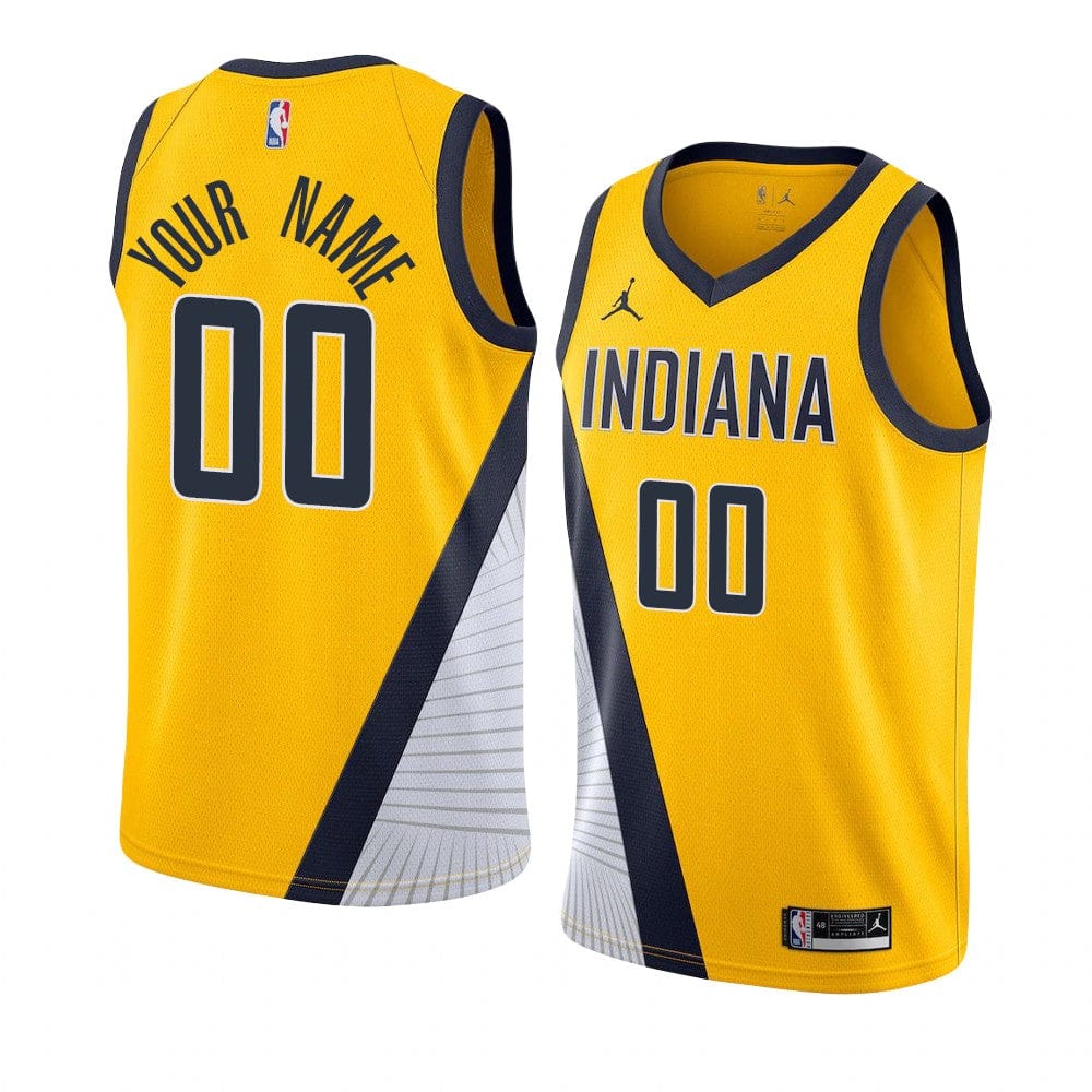 Custom Indiana Pacers 2022-23 Statement Jersey