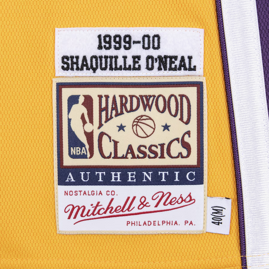 O'Neal Los Angeles Lakers 1999/00 Hardwood Classics Jersey
