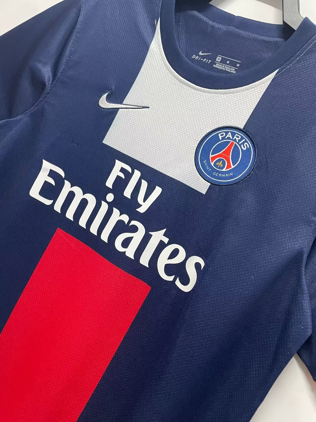 2013/14 Paris Saint-Germain home blue retro jersey - Fans Edition