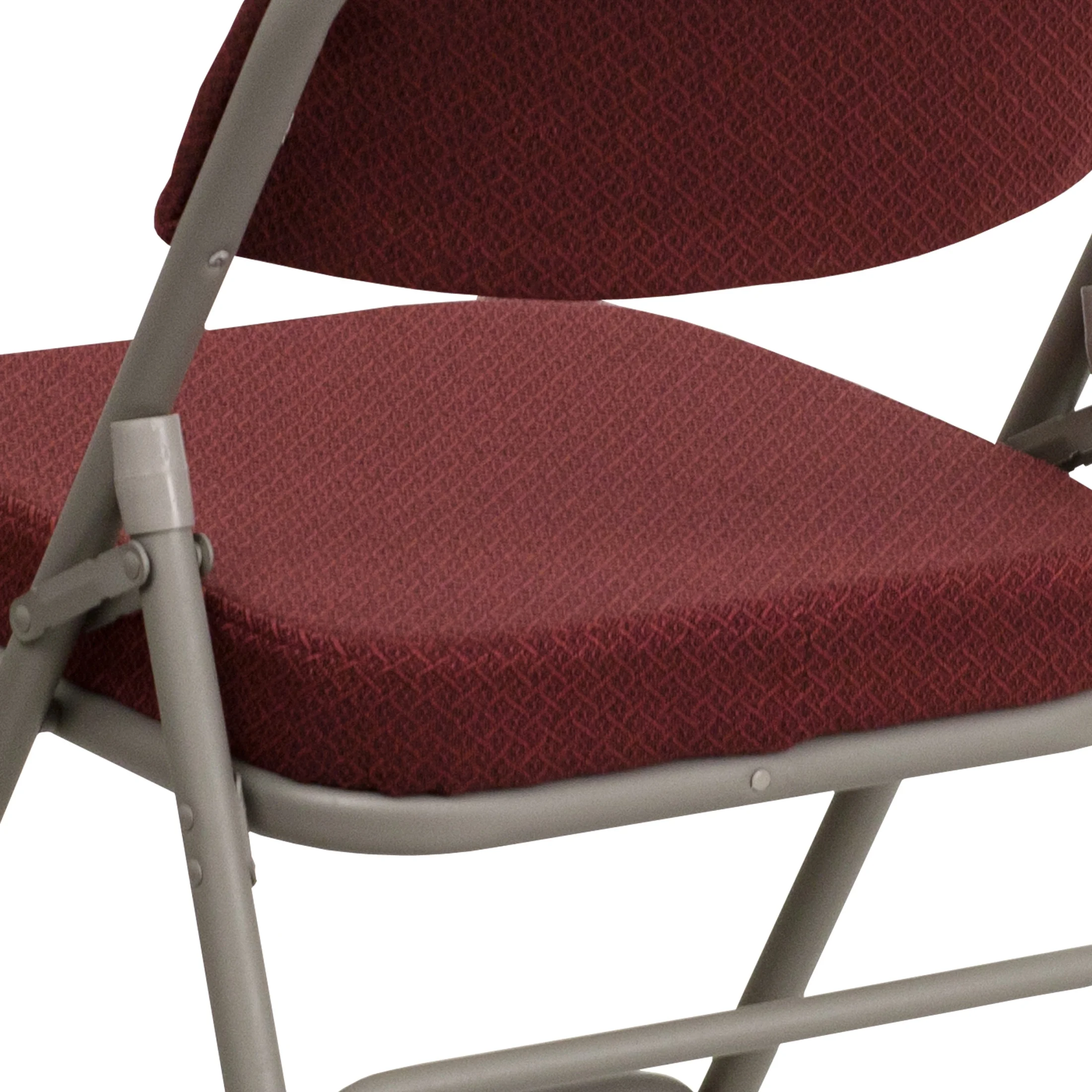 Flash Furniture Hercules Adult Triple Braced & Double Hinged Folding Chairs, Set of 2, Navy