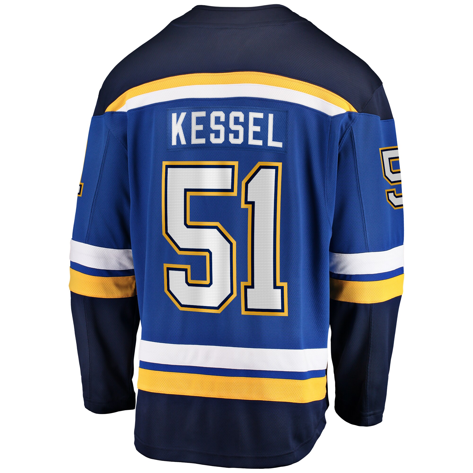 Matthew Kessel St. Louis Blues Fanatics Home Premier Breakaway   Jersey – Blue