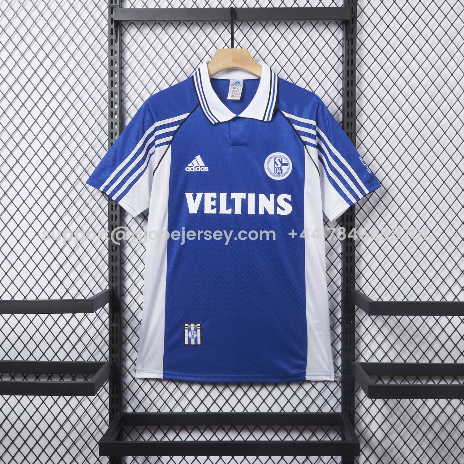 Retro Schalke 04 1998-00 Home Jersey