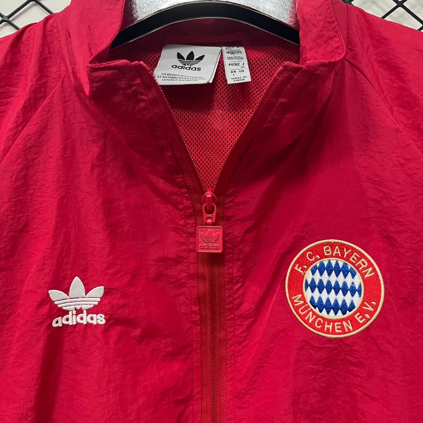 Bayern Munich Retro Windbreaker