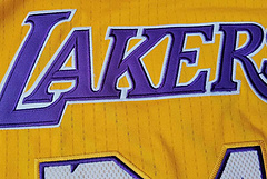 Los Angeles Lakers Kobe Bryant Yellow 24 MN