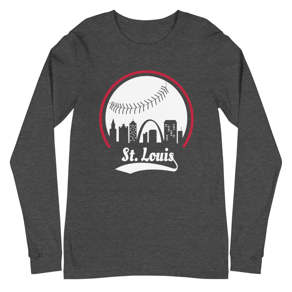 Unisex St. Louis Cardinals Baseball Long Sleeve Tee Shirt