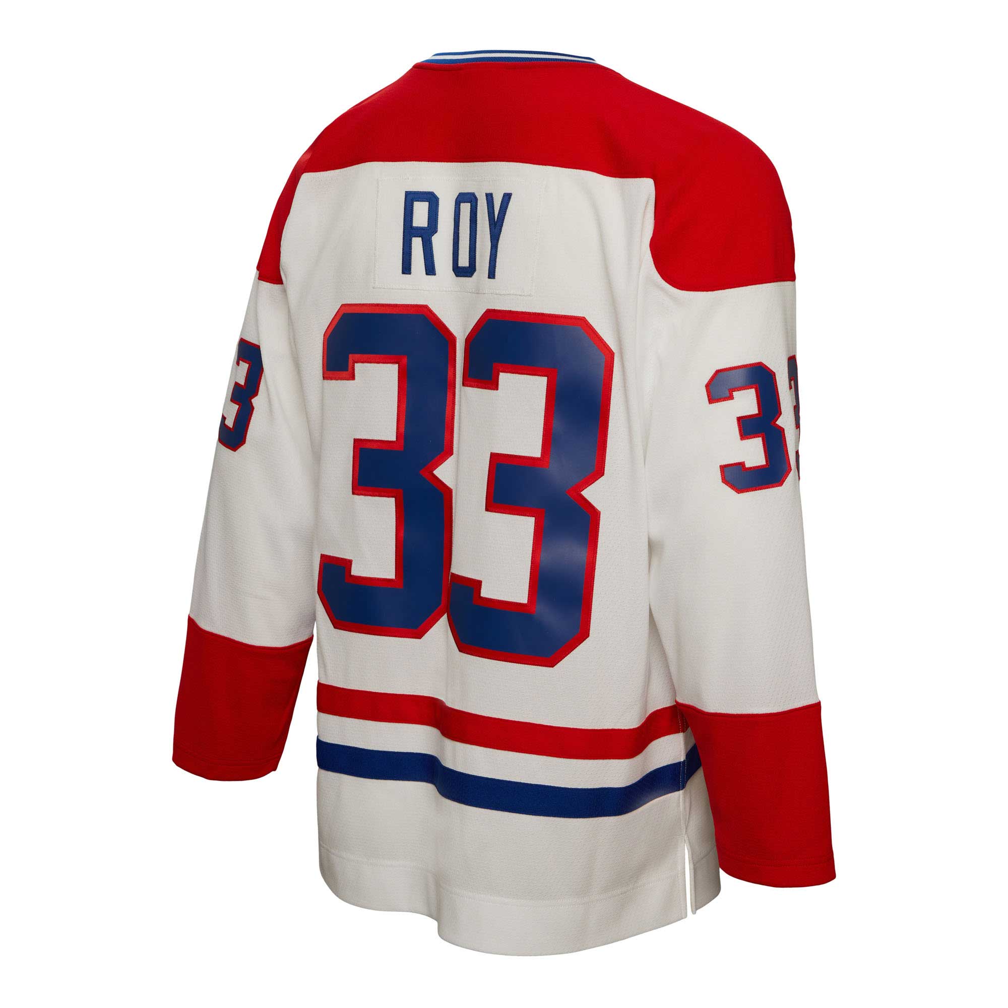 Patrick Roy Montreal Canadiens Mitchell & Ness  1992/93 Blue Line   Jersey – White