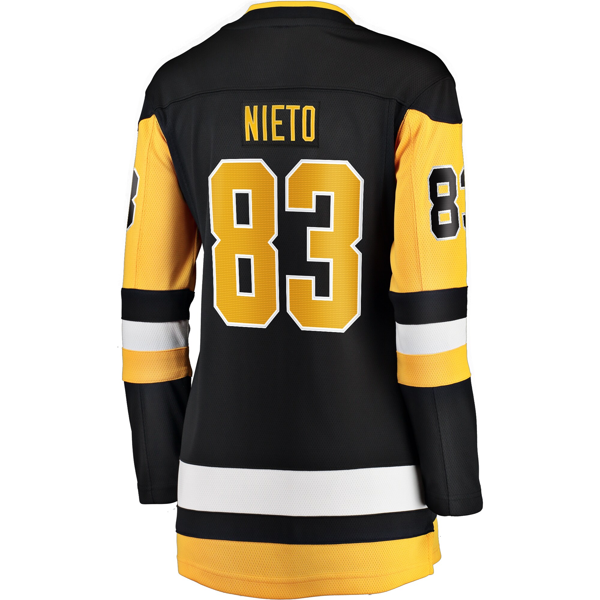 Matt Nieto Pittsburgh Penguins Fanatics Women’s Home Breakaway   Jersey – Black