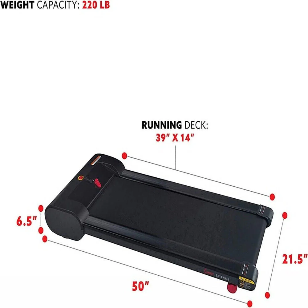 Sunny Desk Treadmill Walking Pad Running Machine Portable Treadmill for Home USA