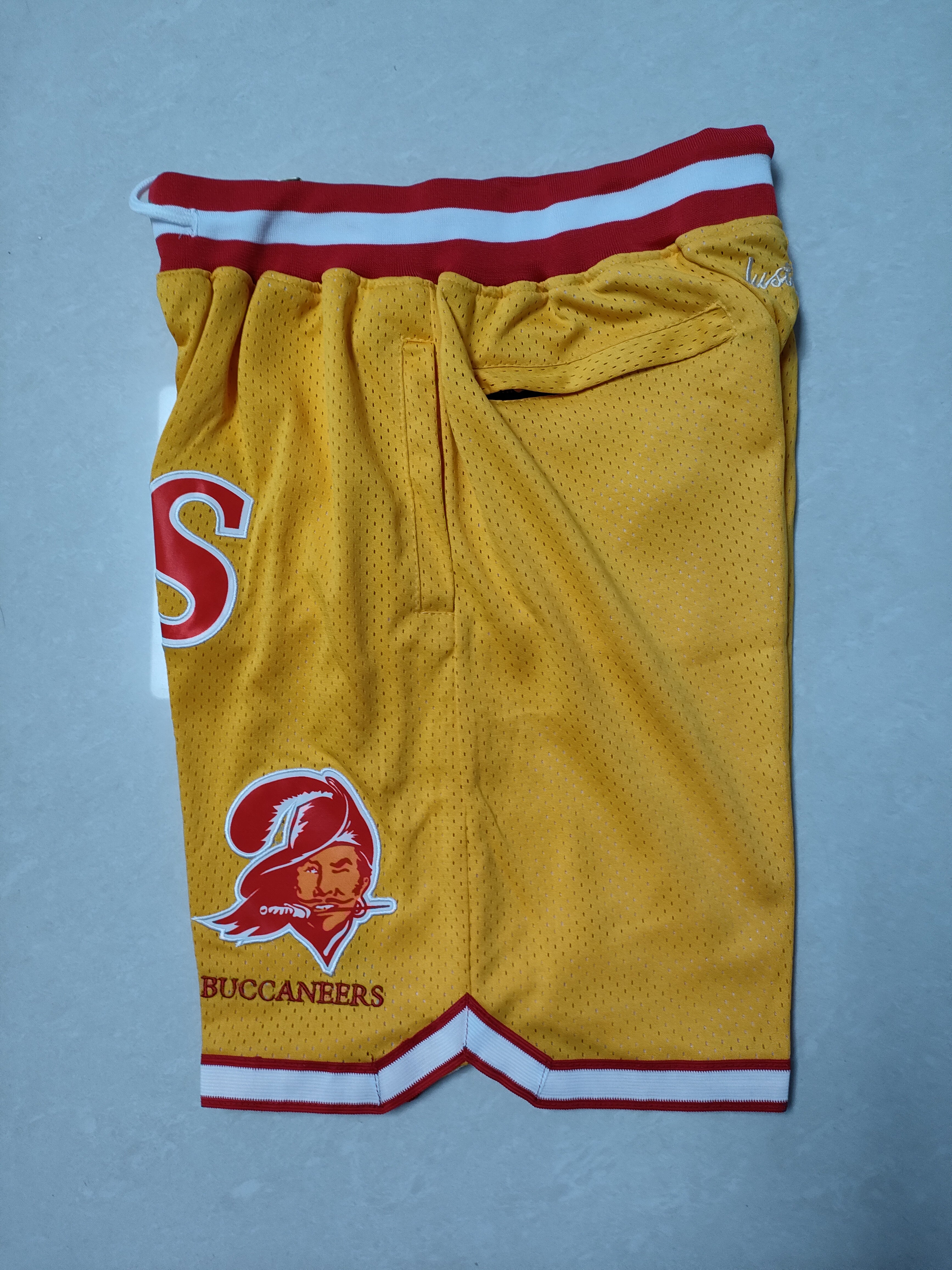 Tampa Bay Buccaneers Yellow Pocket Pants