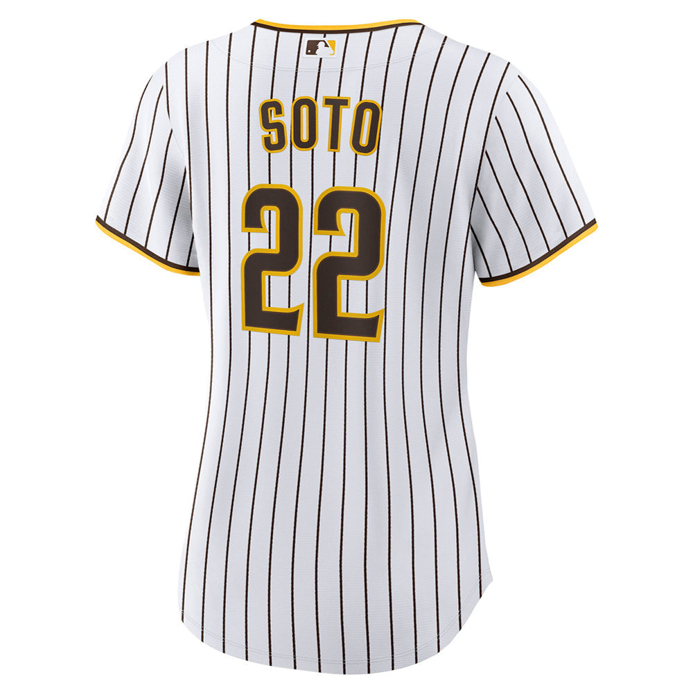 Women's San Diego Padres Juan Soto Home Player Jersey - White/Brown