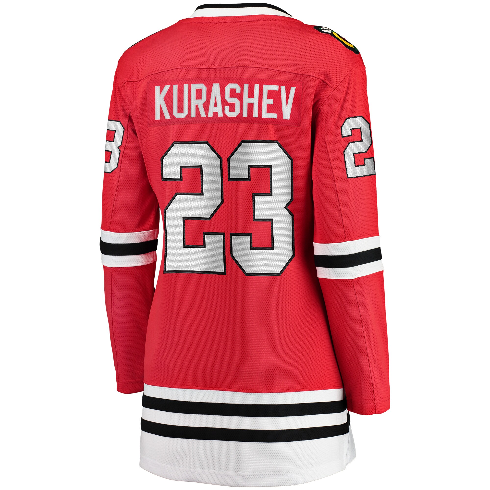 Philipp Kurashev Chicago Blackhawks Fanatics Women’s Home Breakaway   Jersey – Red