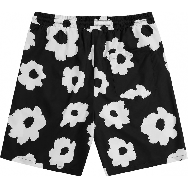 Men's Floral Graphic Print Drawstring