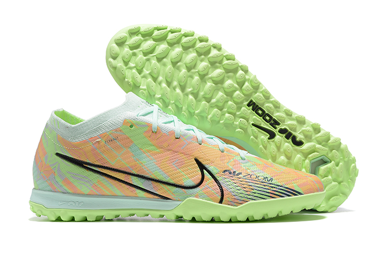 Assassin 15th generation low-top fully knitted waterproof MD air cushion grass spike football shoes