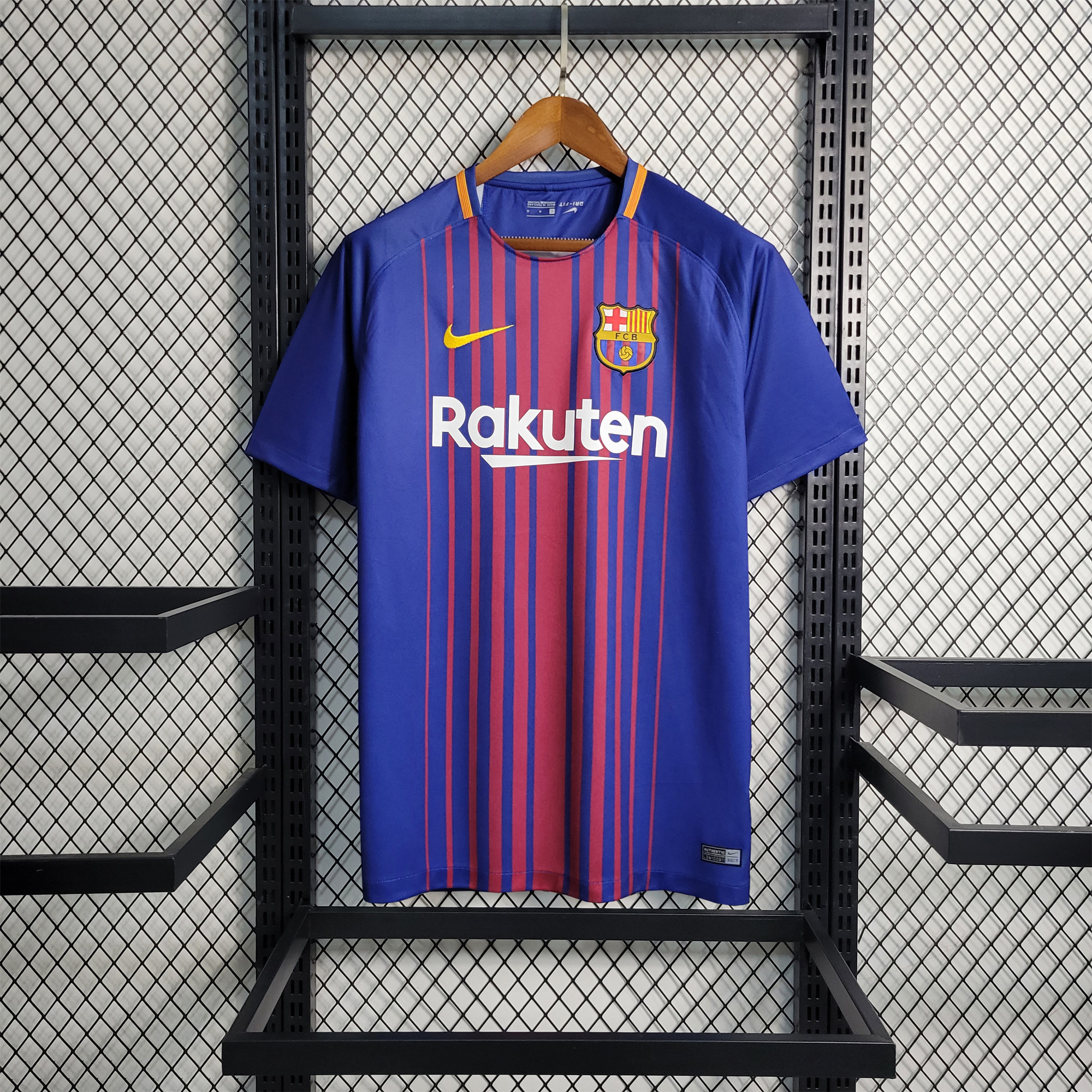 Retro Barcelona 17-18 Home Stadium Jersey