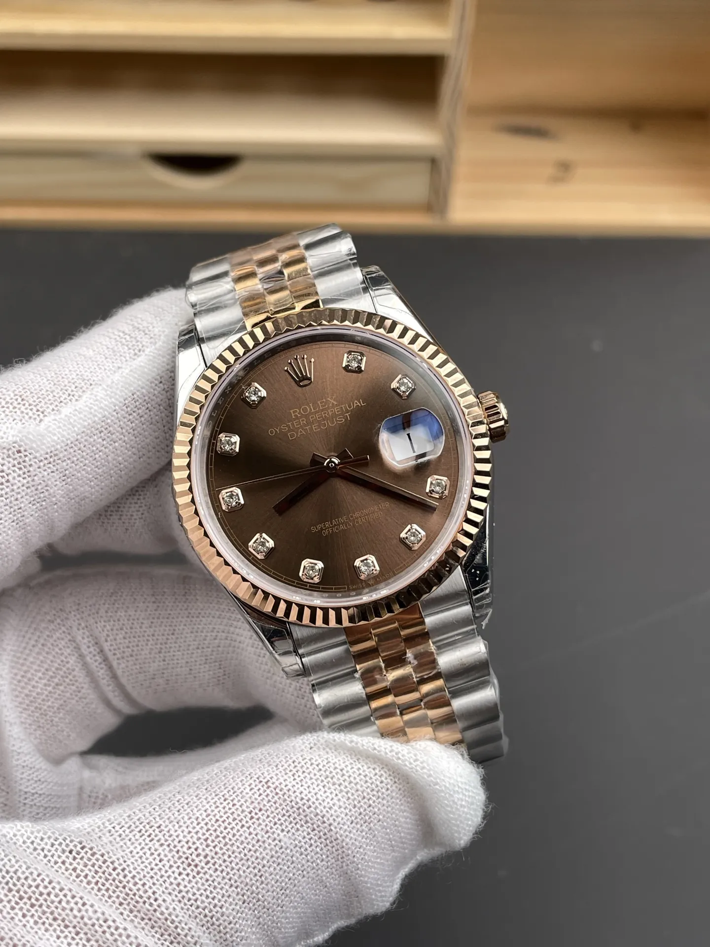 Rolex Datejust Rose Gold 36mm