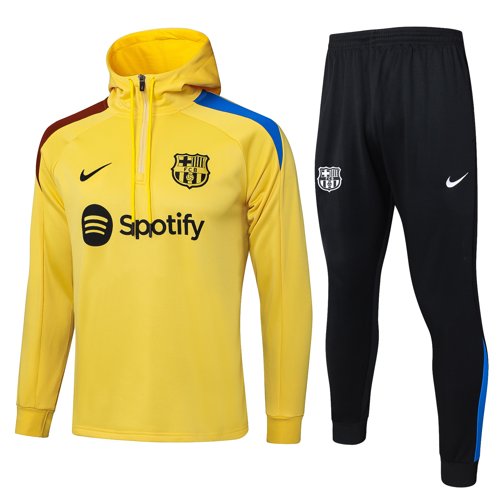 2024-25 Barcelona Winter Long-Sleeved Thick Training Kit - Adult Set