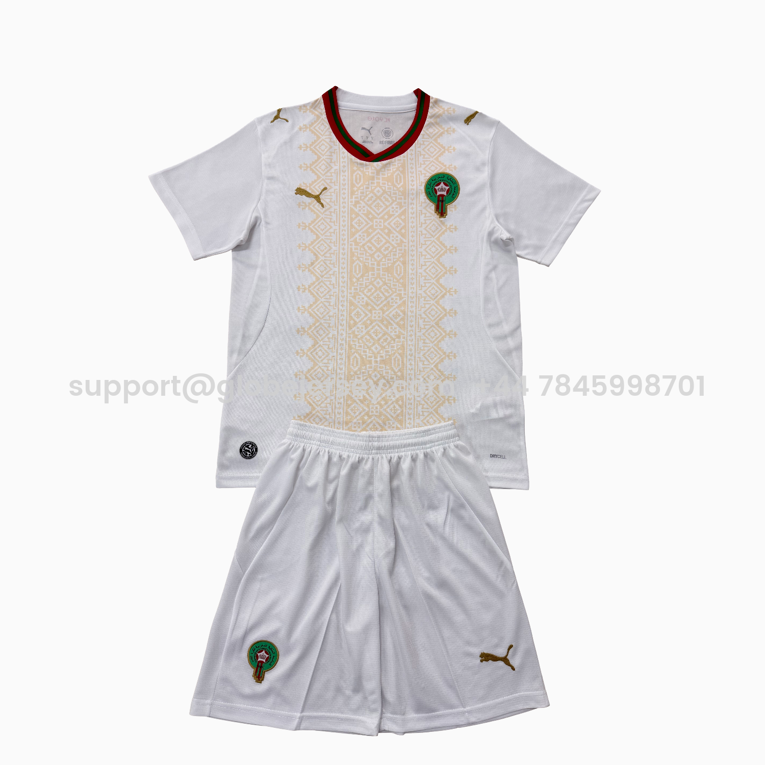 Morocco 2026 Away Men's Adult Jersey Set - Fans Version