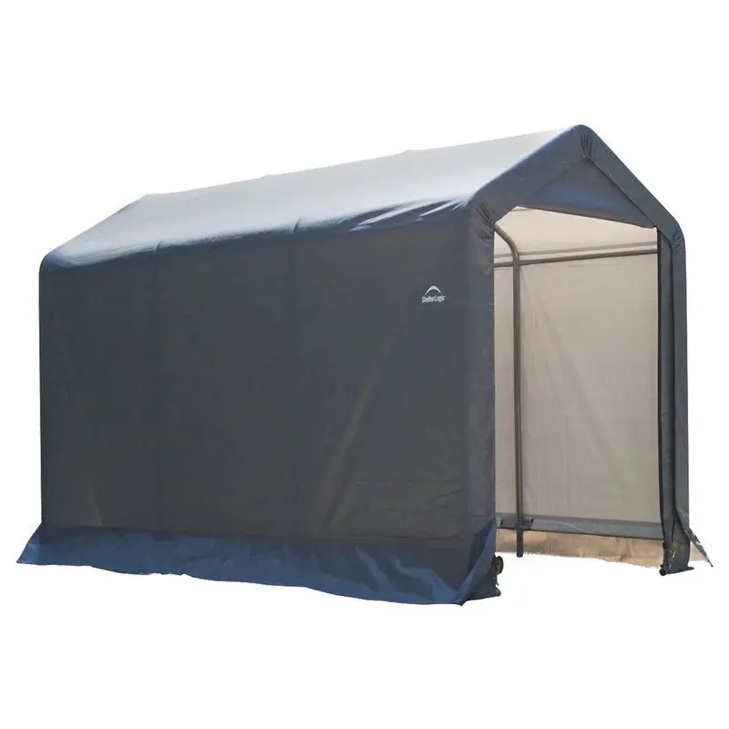 10-Foot Deep × 6-Foot Wide Plastic Storage Shed – Heavy-Duty Outdoor Storage Unit