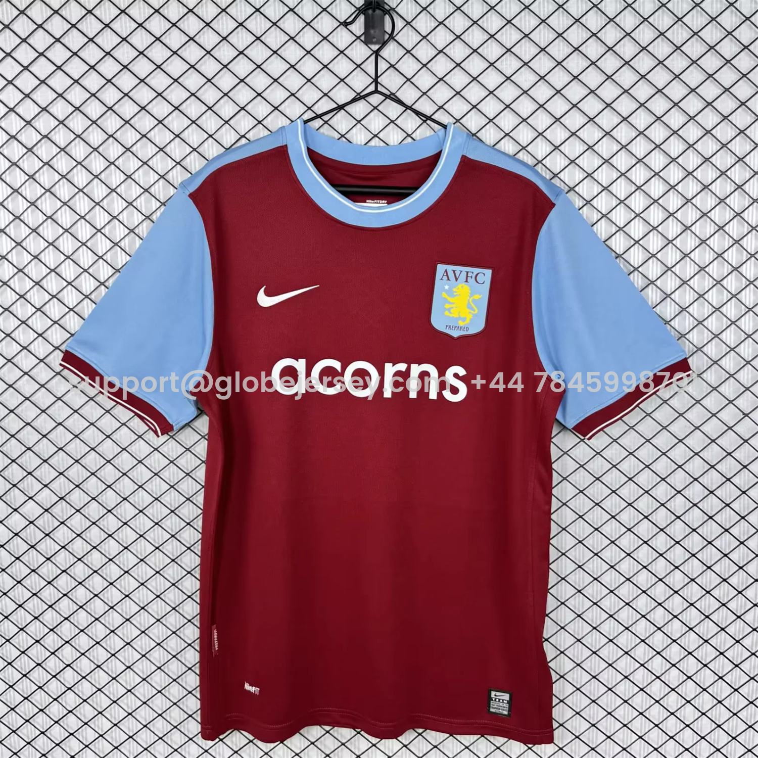 Retro Aston Villa 2009-10 Home Jersey