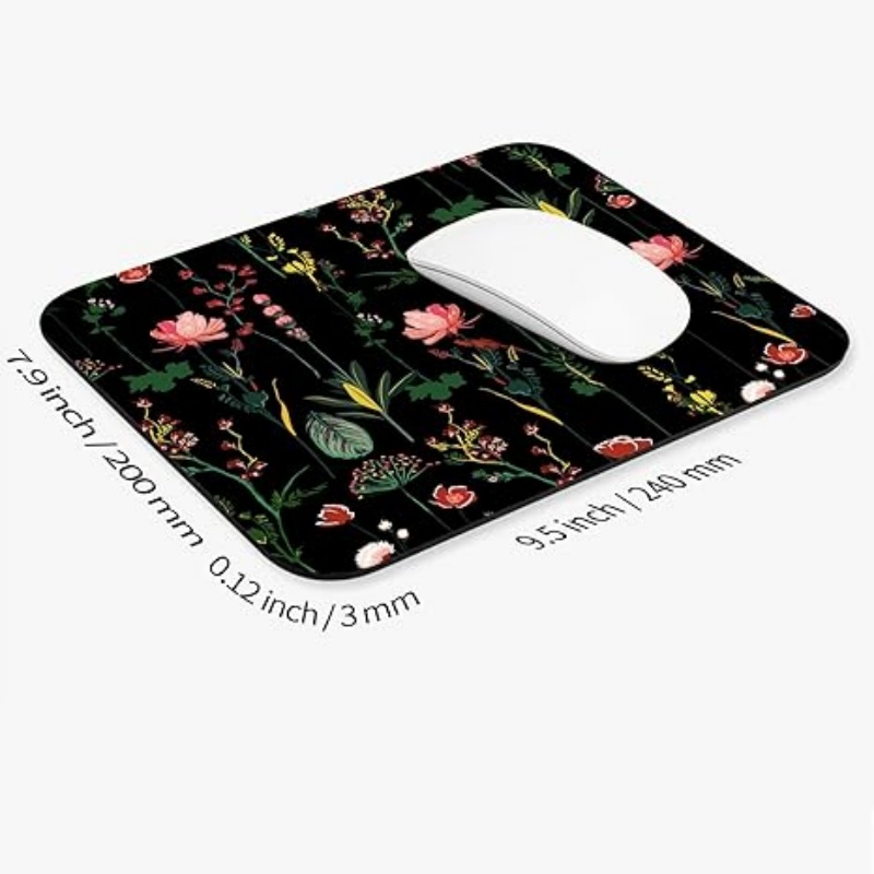 PADARTISAN Square Mouse Pad, Personalized Premium-Textured Custom Mouse Mat Design