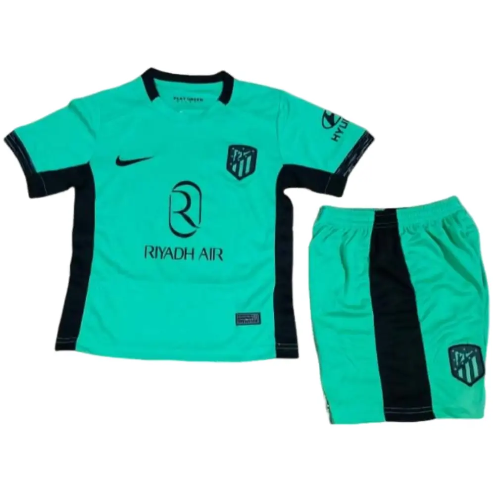 2023/2024 Soccer Jersey Atletico Madrid Third Away 1:1 Thai Quality Kids Size