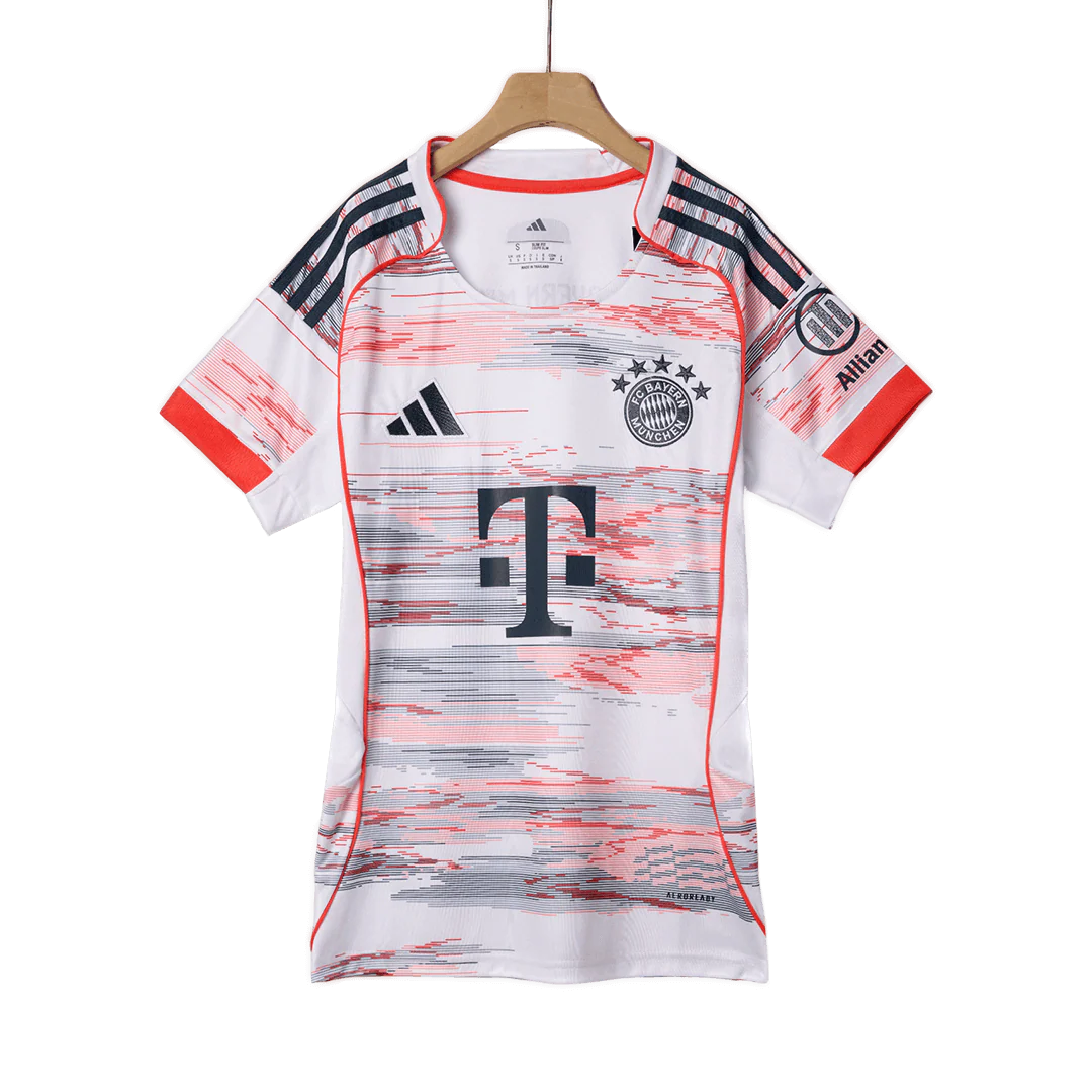 Bayern Munich Women's Away Soccer Jersey 2025/26 White