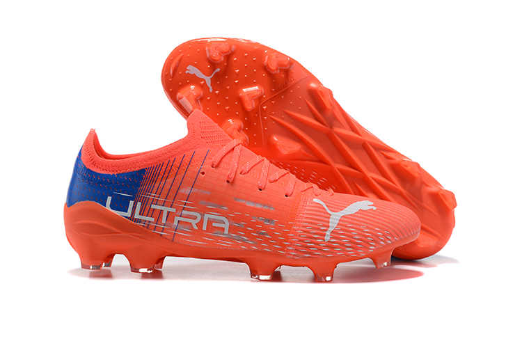 Ultra 1.3 FG/AG Sunblaze/ White/Bluemazing football shoes