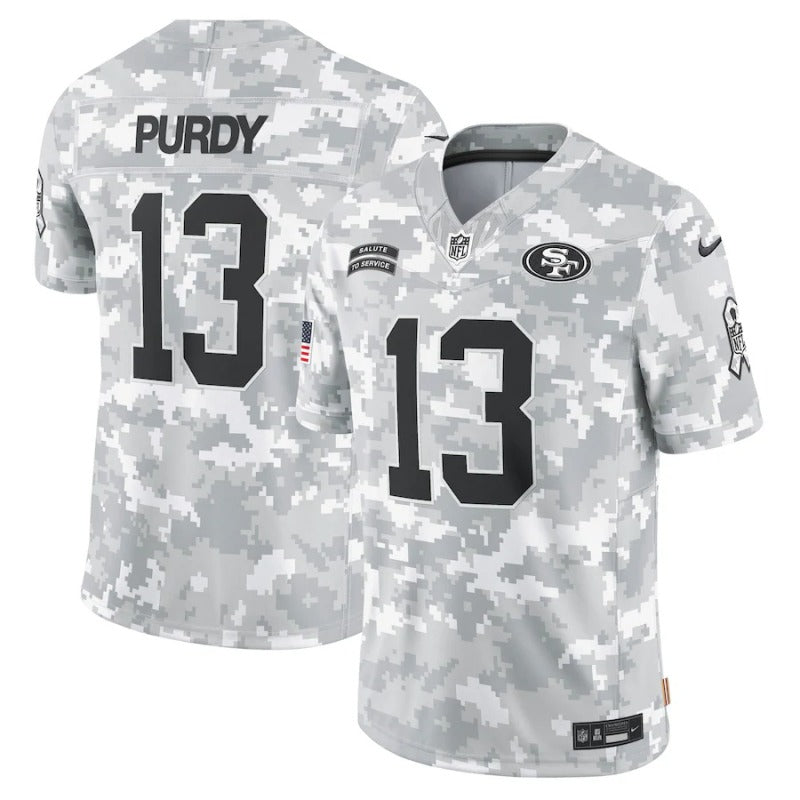 Brock Purdy San Francisco 49ers Salute To Service 2024 Jersey