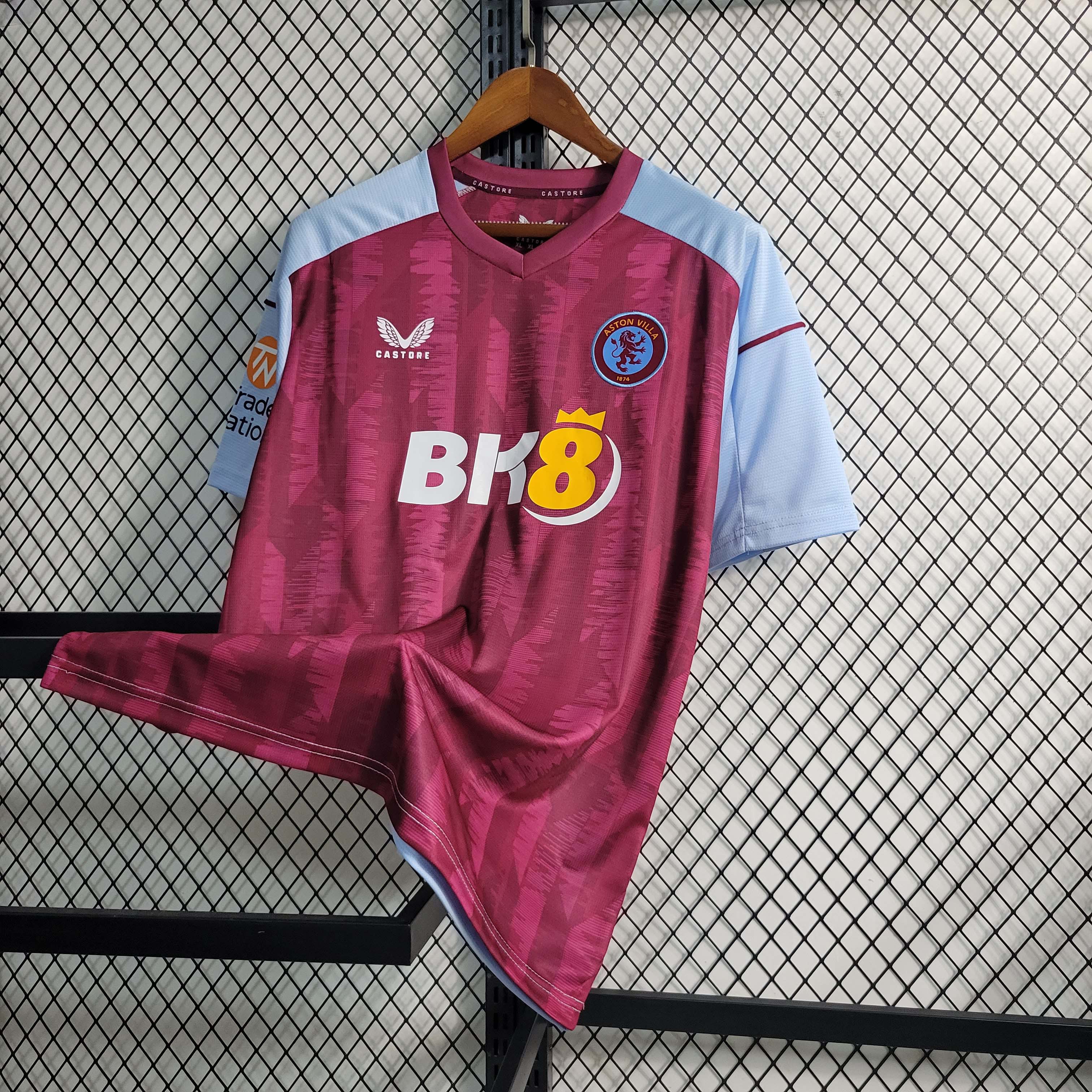 2023/24 Aston Villa Home Football Shirt 1:1 Thai Quality