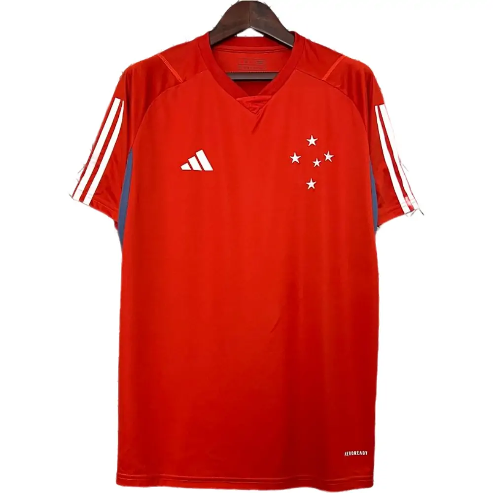 2024/25 Cruzeiro Training Wear Red All sponsors 1:1 Thai Quality-Fans Edition
