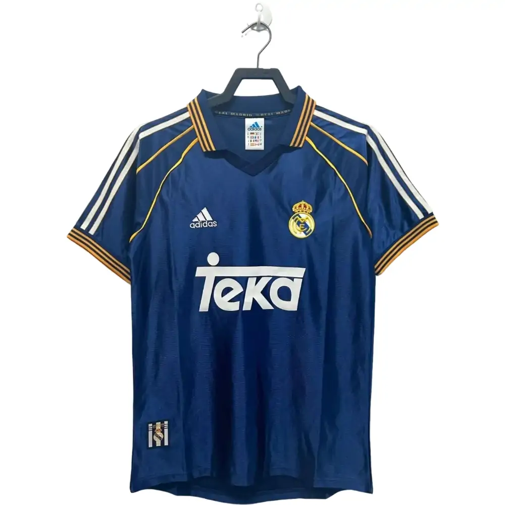 1998/00 Real Madrid Second Away Retro Jersey - Fans Edition