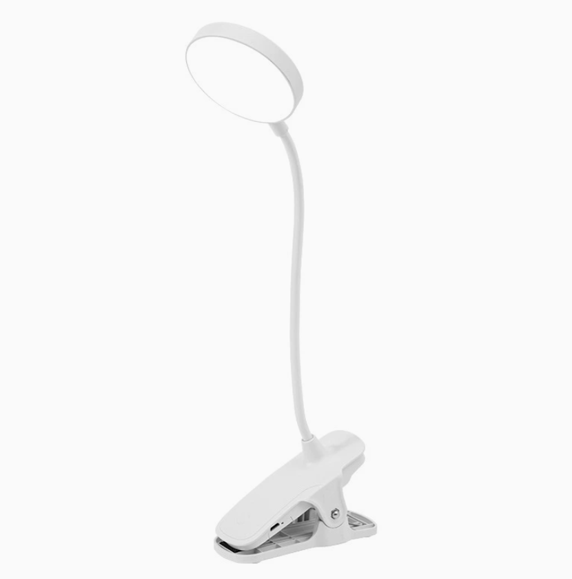 Round Eye-Protection Clip Desk Lamp