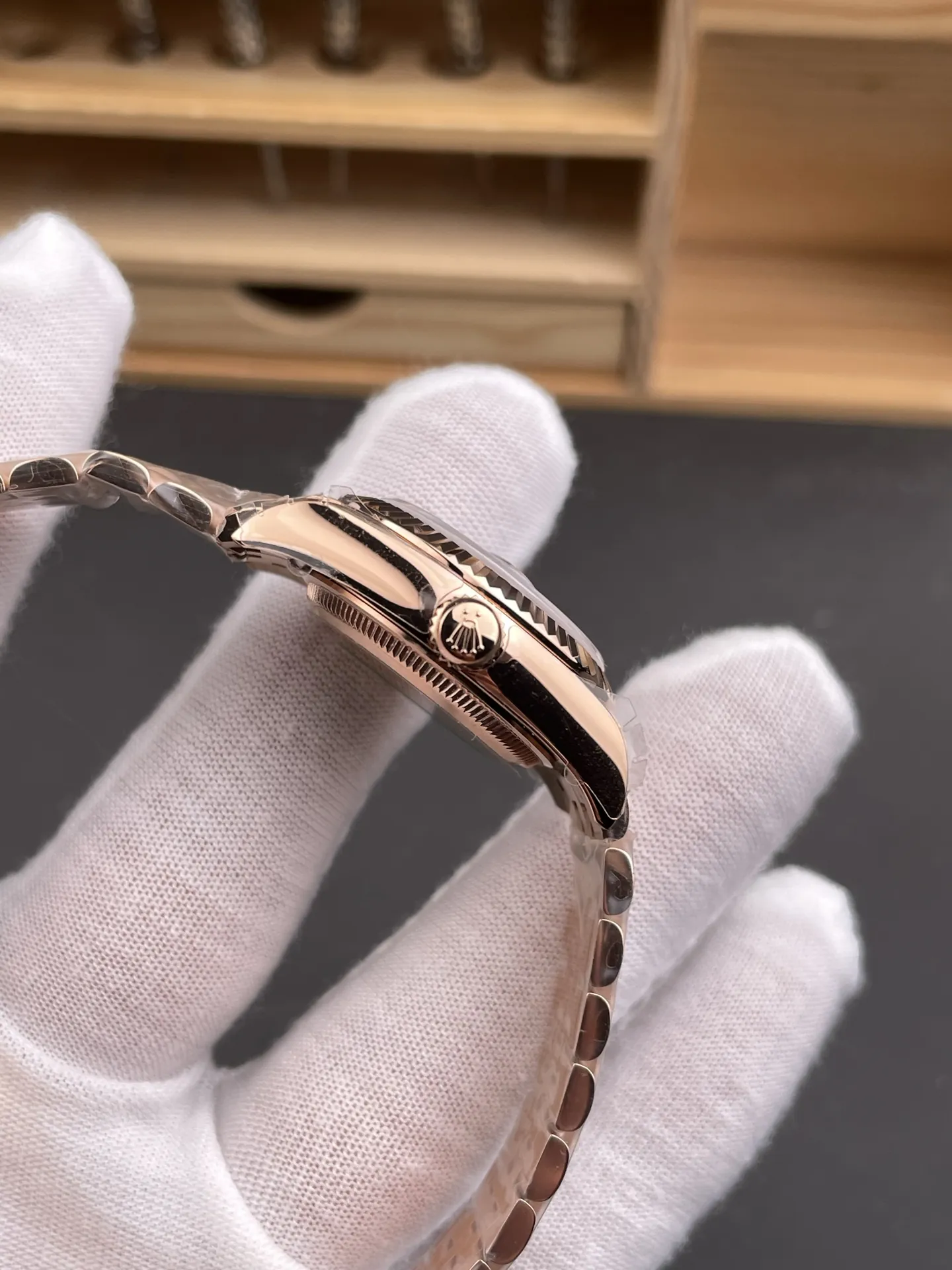 Rolex Datejust Rose Gold Ladies 28mm