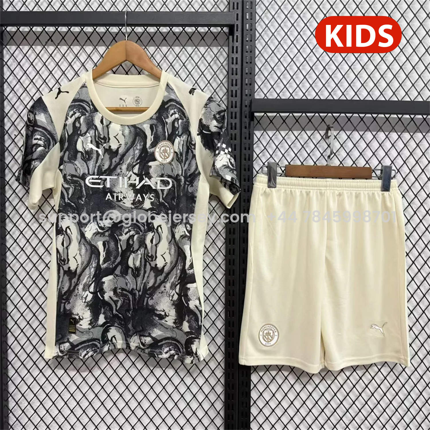 Manchester City 25-26 Year of the Horse Ink Painting Special Kids Kit