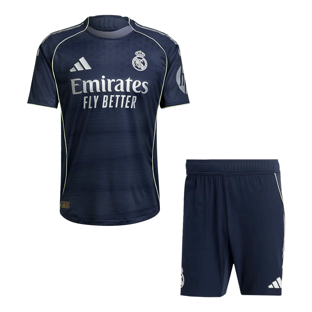 Real Madrid Away Player Version Kit - Jersey+Shorts 2025/26