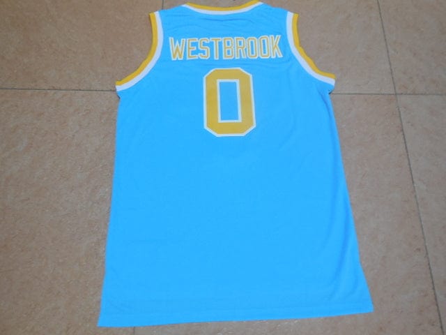 NCAA UCLA No. 0 Spruit Blue Jersey