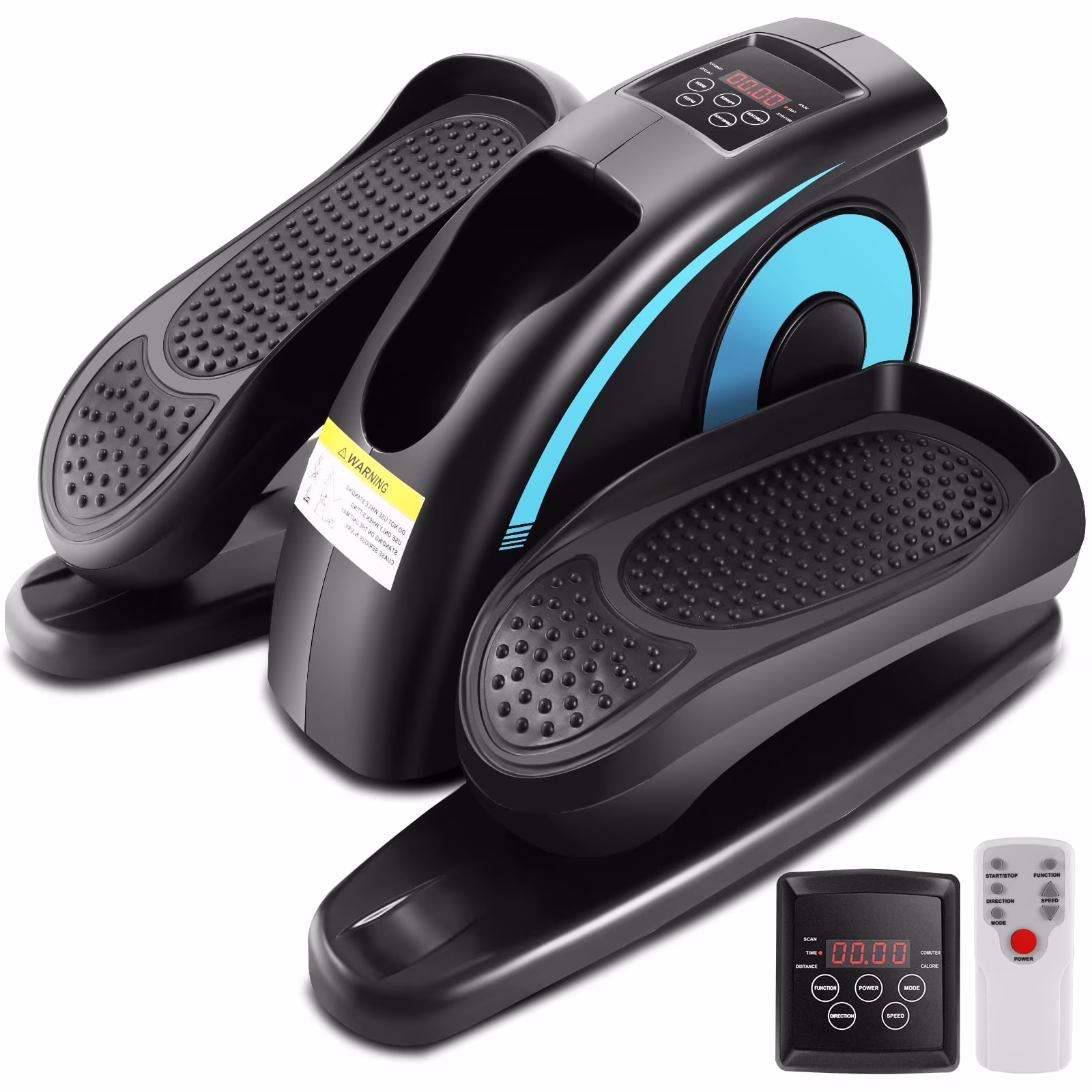 Elliptical Machine, Under Desk Elliptical with Remote Control, Quiet Home Ellipse Exerciser for Seniors