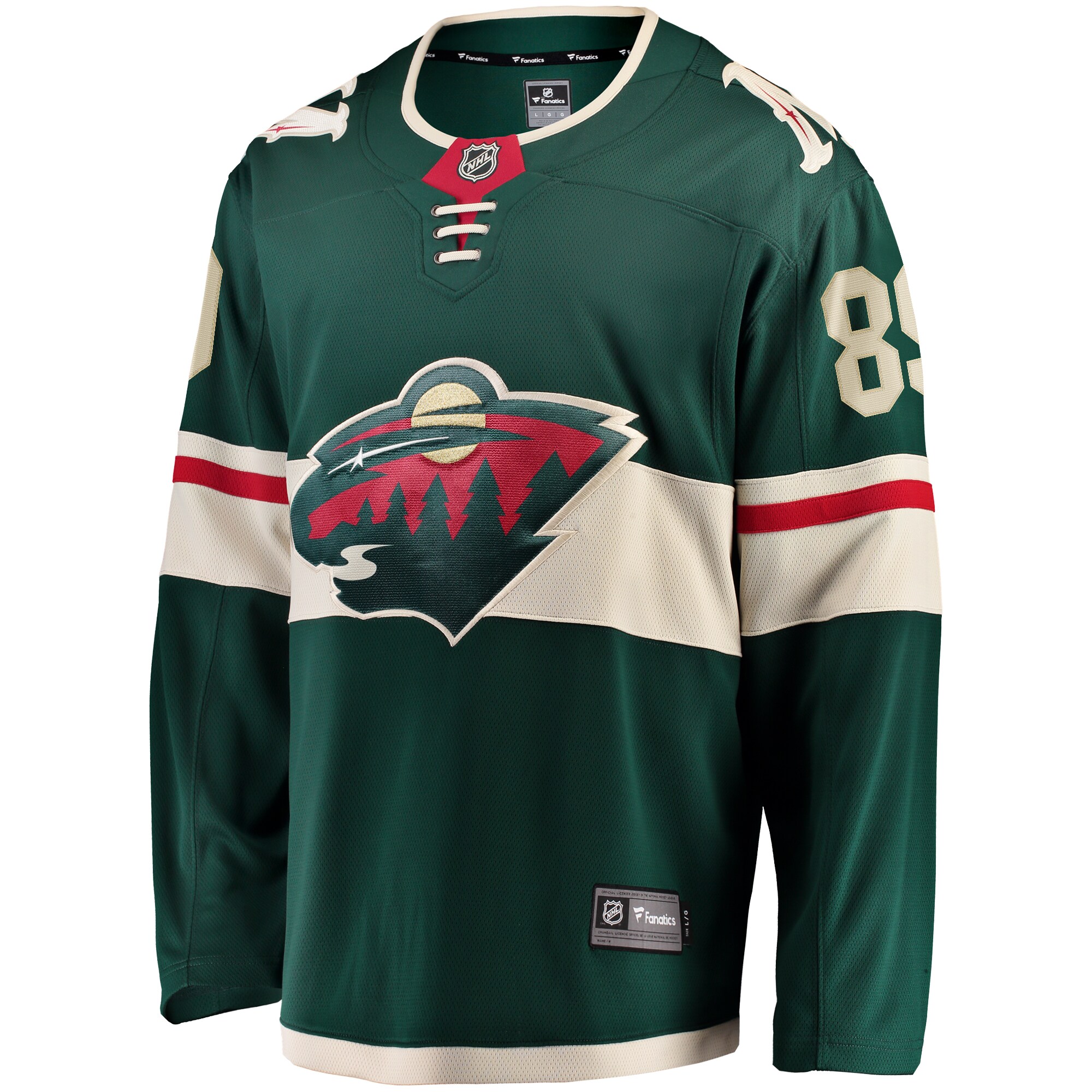 Frederick Gaudreau Minnesota Wild Fanatics Home Breakaway   Jersey – Green