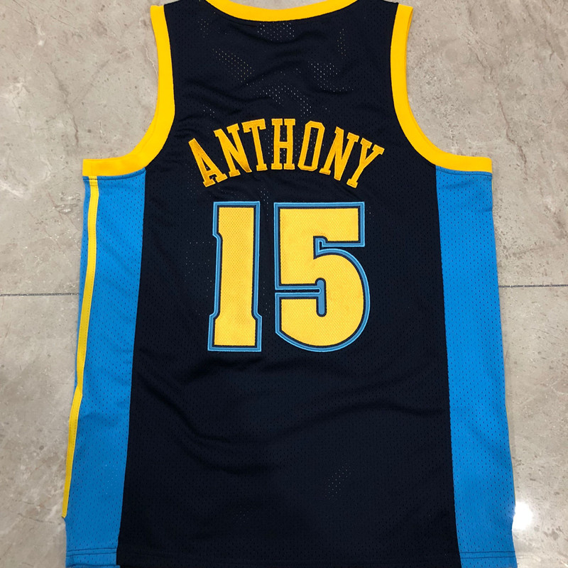 Carmelo Anthony Denver Nuggets 15 Black MN