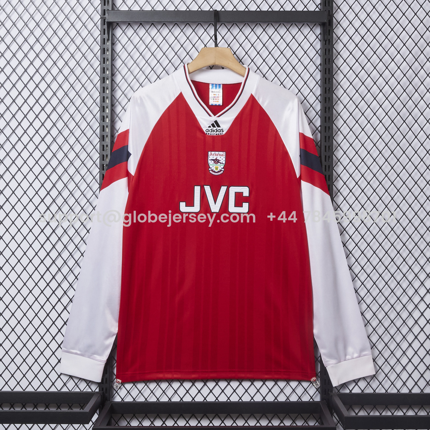 Retro Arsenal 92-94 Home Long Sleeves Jersey