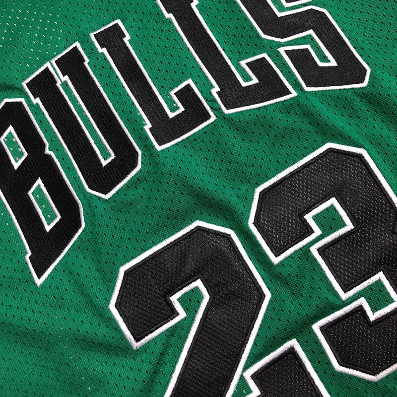 Michael Jordan Chicago Bulls Jersey 23 Green MN