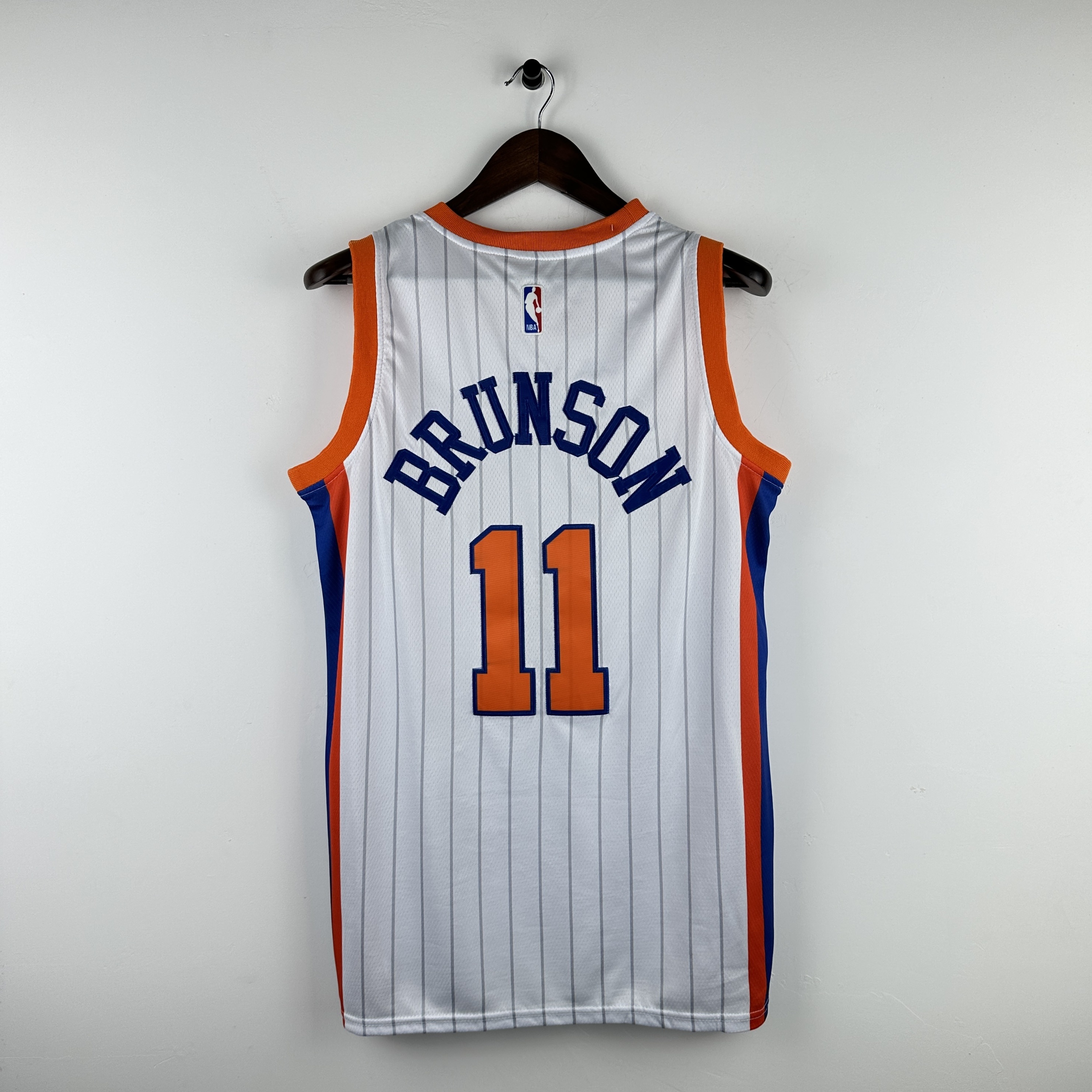 Embroidered 25th season Knicks City Edition No. 11 Brunson