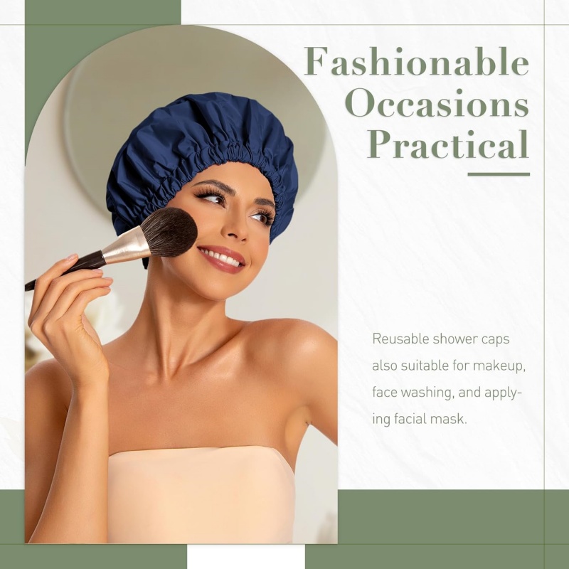 Reusable Shower Cap for Women