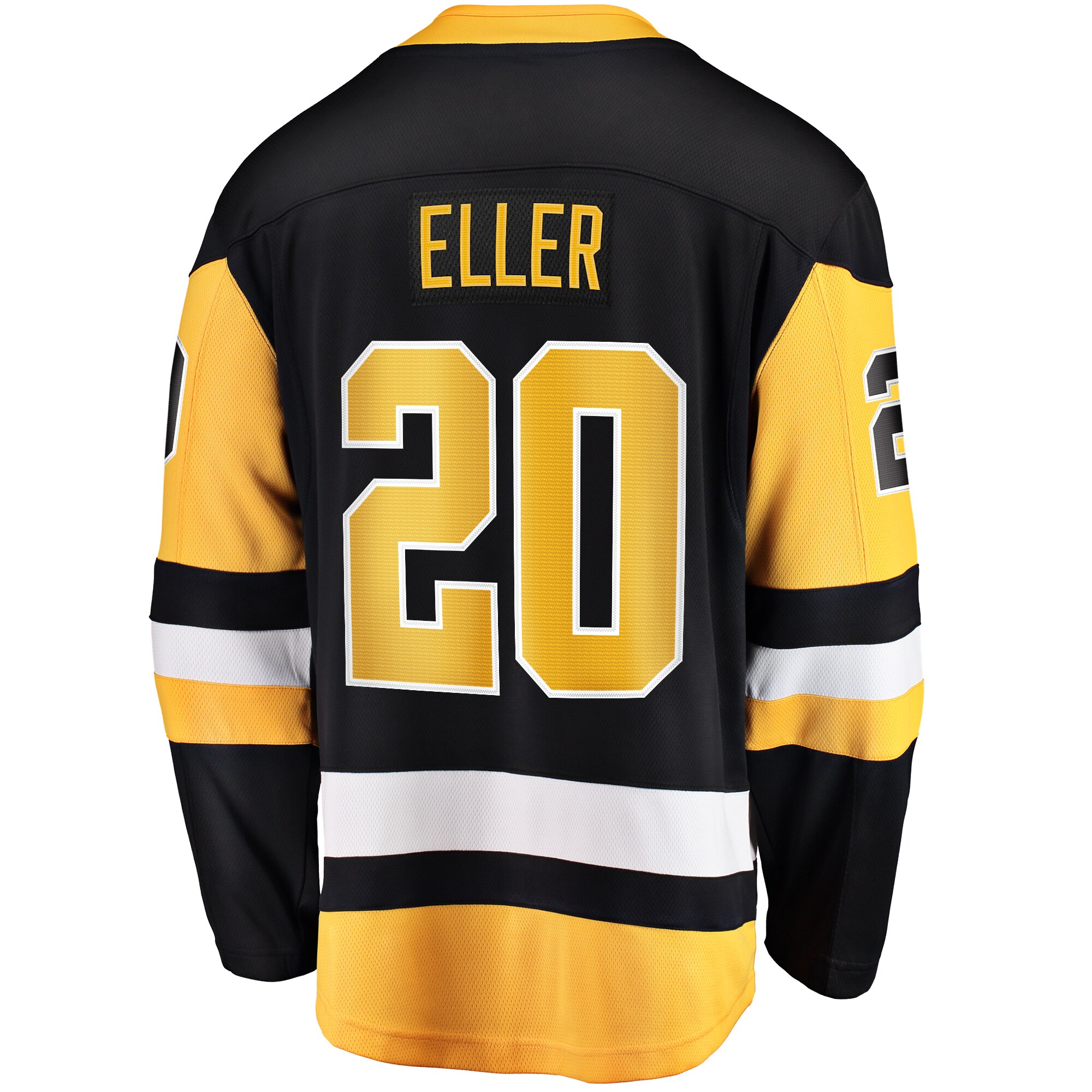 Lars Eller Pittsburgh Penguins Fanatics Home Breakaway Jersey – Black
