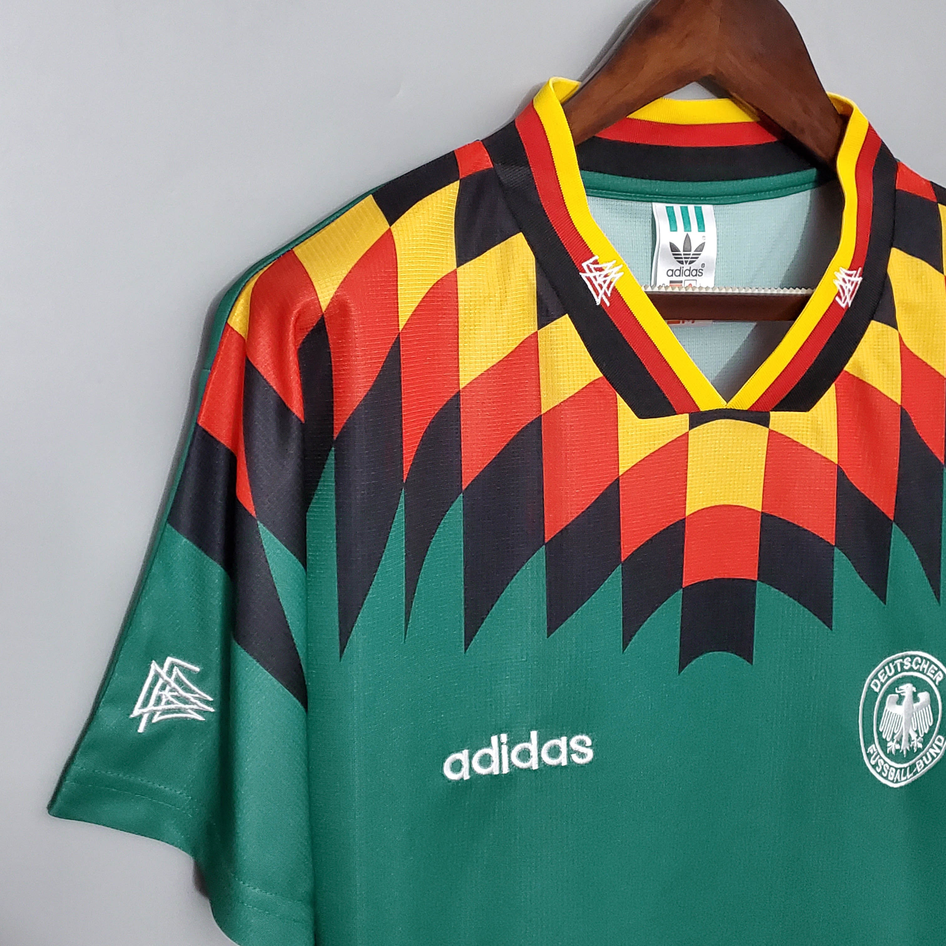1994 Retro Soccer Jersey Germany Away-Fans
