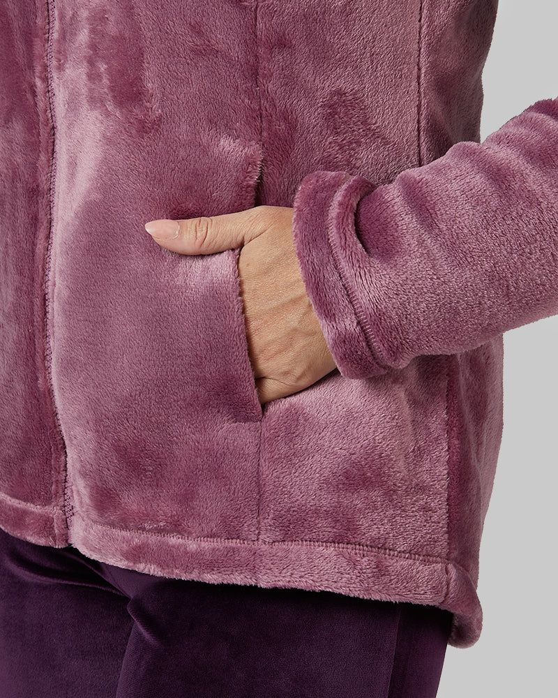 WOMEN'S LUXE FUR FULL-ZIP
