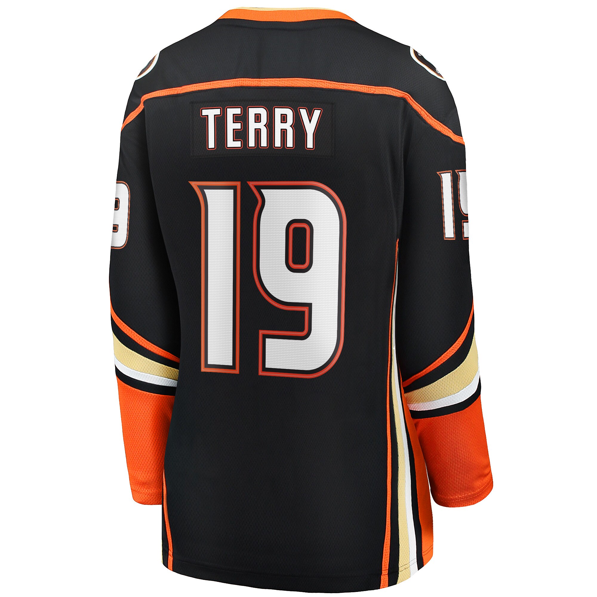 Troy Terry Anaheim Ducks Fanatics Women’s Home Team Breakaway  Jersey – Black