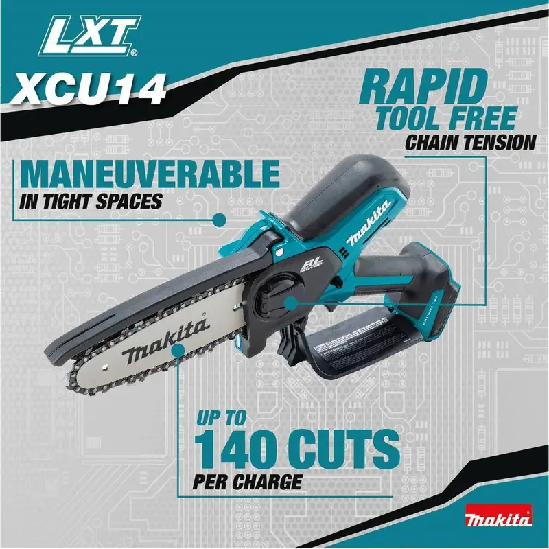 18V LXT Lithium-Ion Brushless 6″ Chain Saw - Tool Only (XCU14Z)