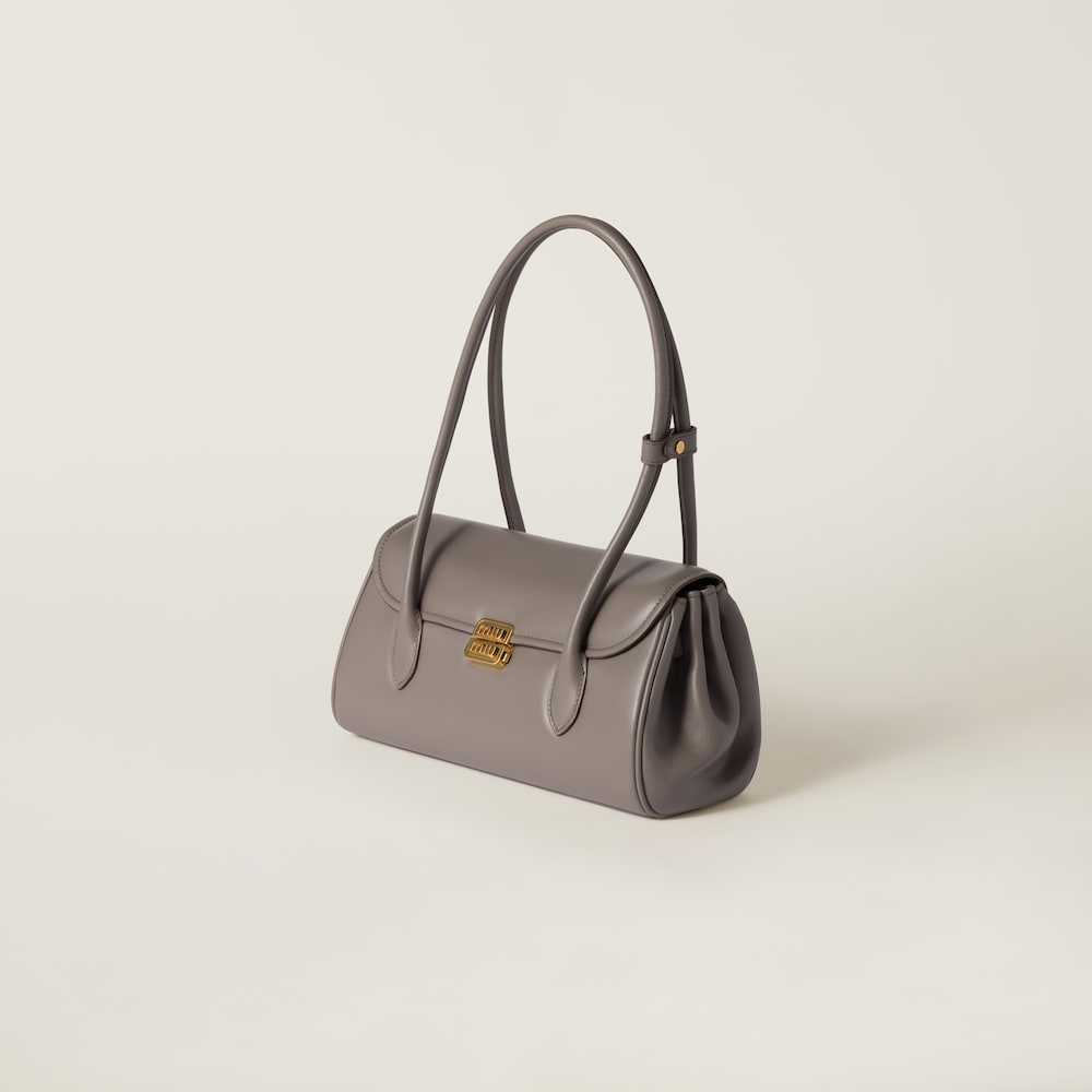 Leather shoulder bag