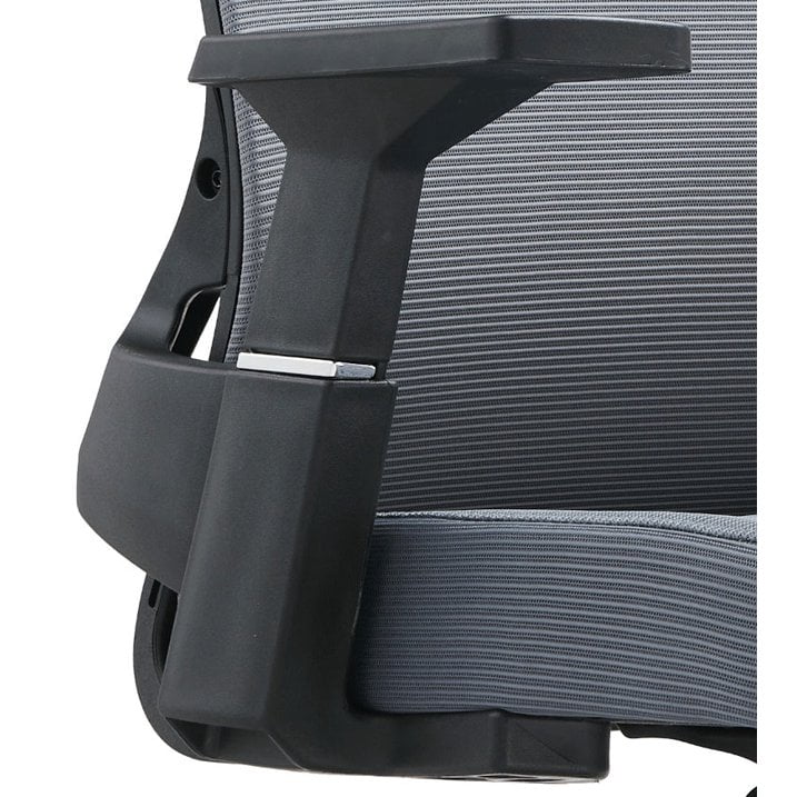LeisureMod Brio Modern Office Chair Ergonomic Lumbar Support Computer Chair Adjustable Desk Chair with 360 Degree Swivel and Tilt in Blue